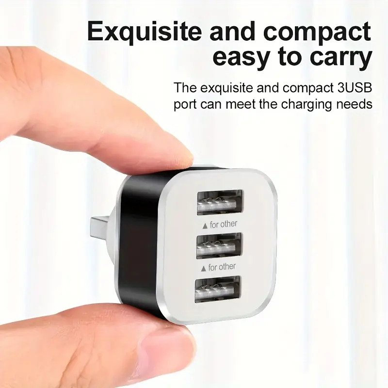 3Port USB Hub Splitter Adapter