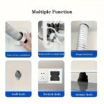 4pcs White Plastic Sealant Tape