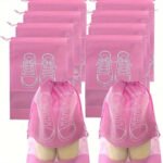 5Pack Waterproof Plastic Shoe Storage Bags