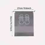 5Pack Waterproof Plastic Shoe Storage Bags
