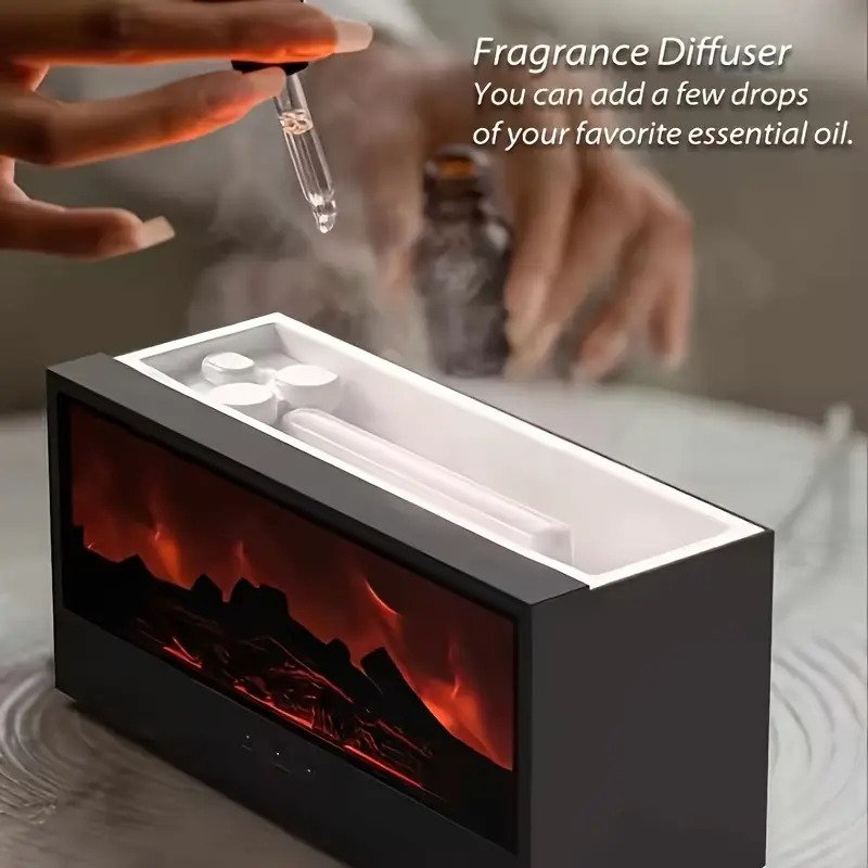 A Colorful Flame Diffuser for Essential Oils Humidifier3