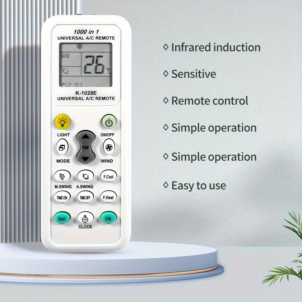 AC Remote Control Air Conditioner LCD Backlight1