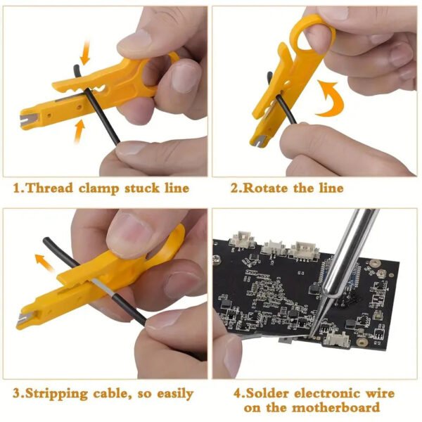 Adjustable Temperature Soldering Iron Kit