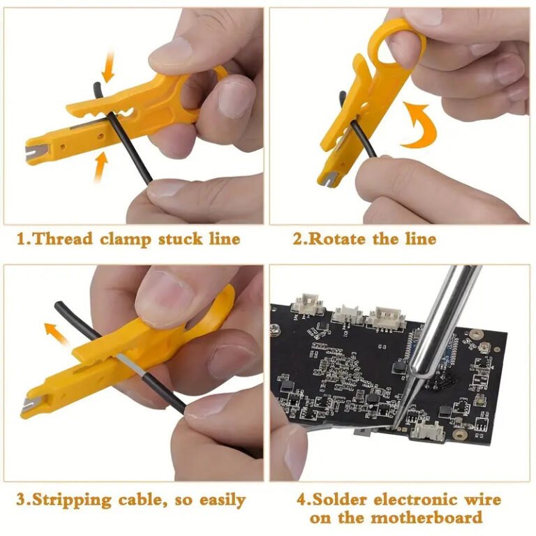Adjustable Temperature Soldering Iron Kit