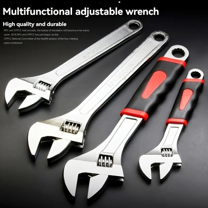 Adjustable Wrench Large Opening Multi Function