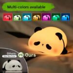 Adorable Panda Silicone Night Light