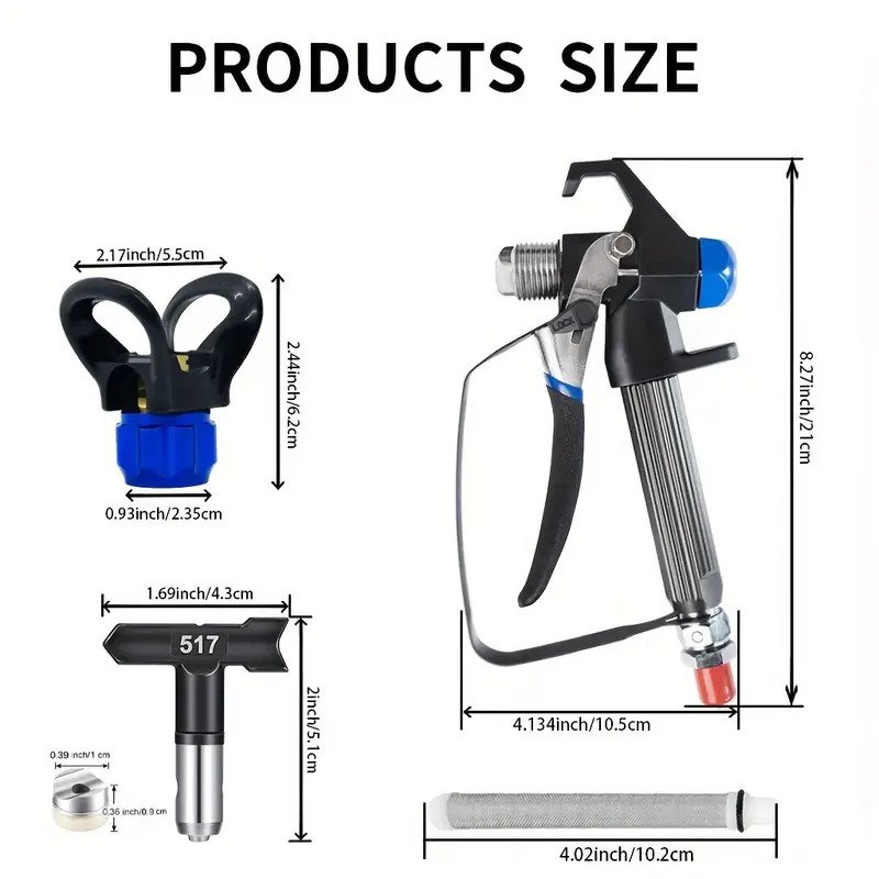 Airless Paint Spray Gun Kit