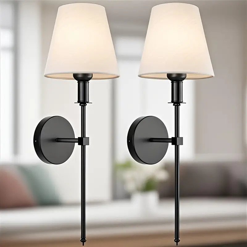 Black Antique Style Wall Lamp