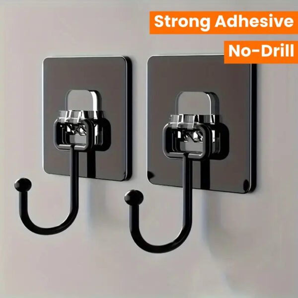 6pcs Strong Adhesive Wall Hooks