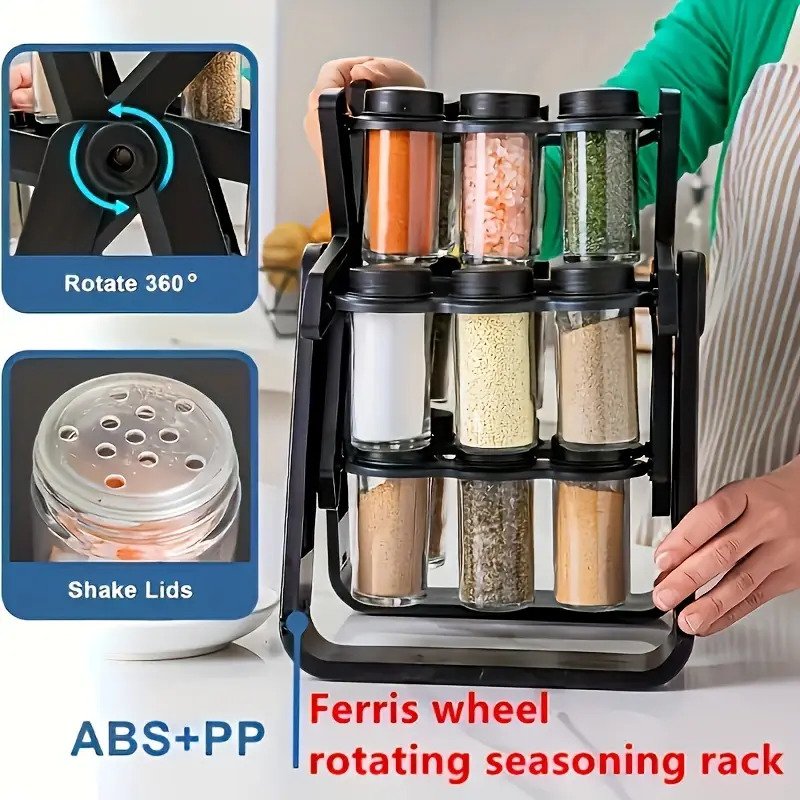 Brand New ABS Material Spice Rack 2