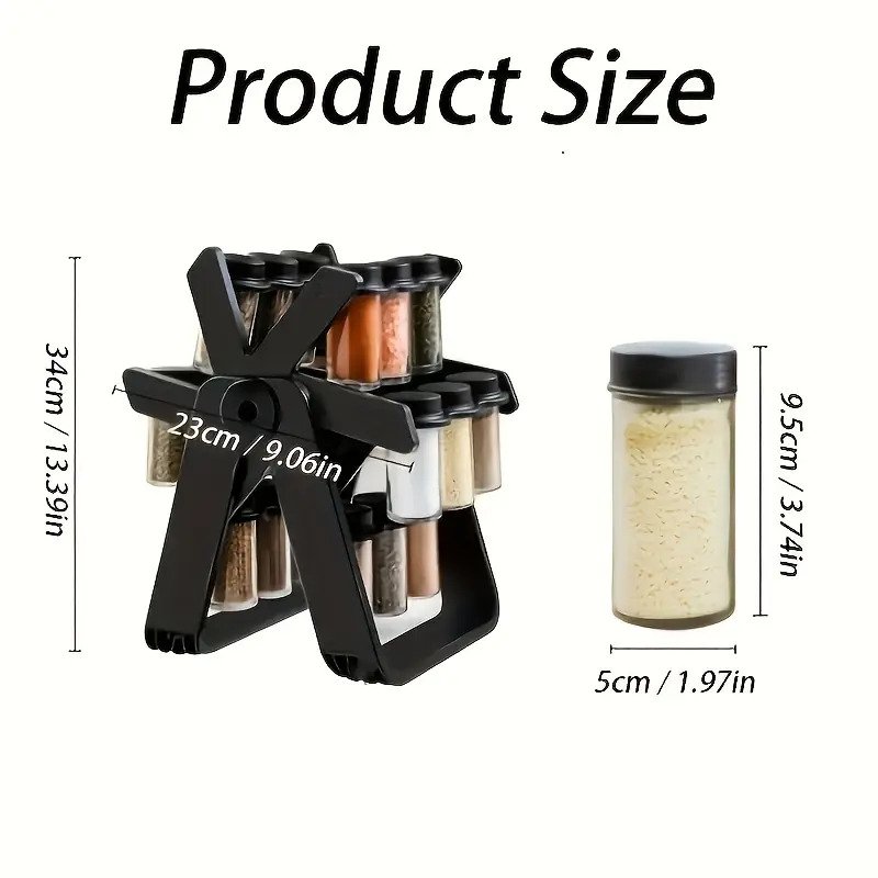 Brand New ABS Material Spice Rack 3