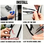 Car Door Edge Guards Strip Rubber