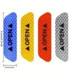 Car Door Reflective Warning Stickers