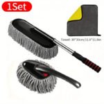 Car Duster with Fiber Bristles