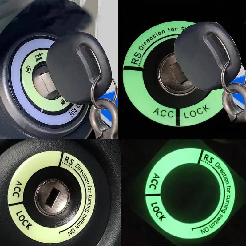 Car Ignition Switches Sticker