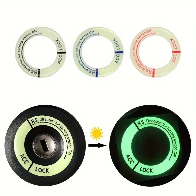 Car Ignition Switches Sticker