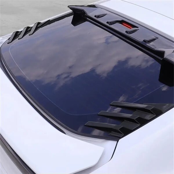 Car Modification Rear Window Side Spoiler