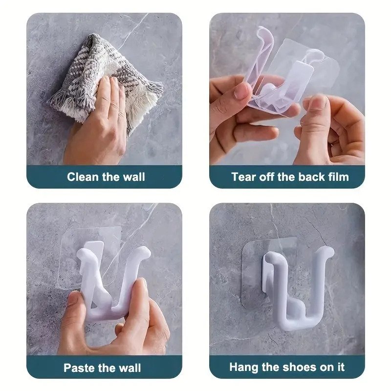 Colorful Self Adhesive Slipper Racks