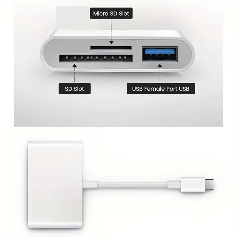 Compact USB C to SD Card Reader