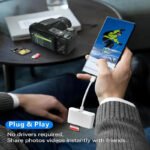 Compact USB C to SD Card Reader