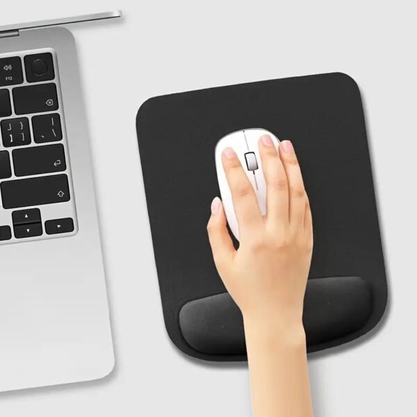 Computer office wrist guard mouse pad