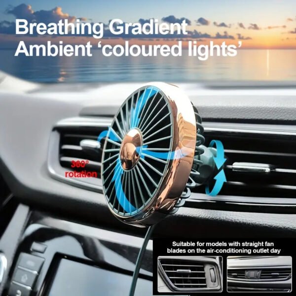 Cool Wind Fan with Flashing Lights