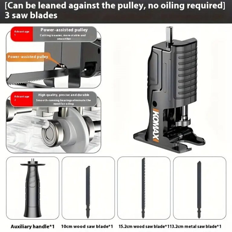 Cordless Drill to Reciprocating Saw Converter