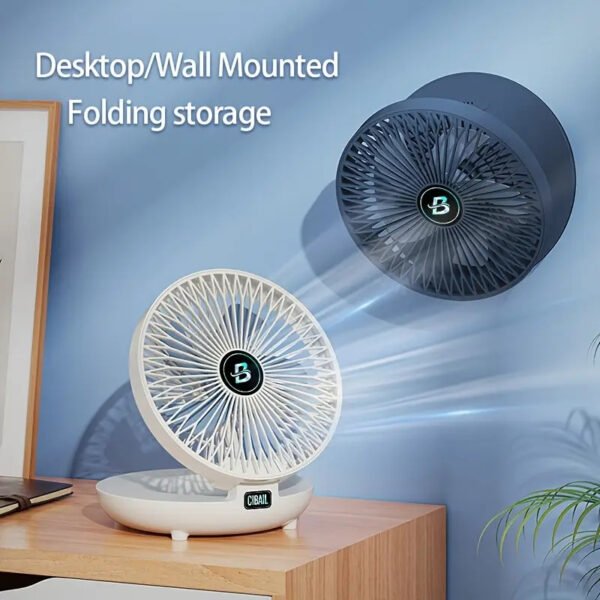 Desktop Folding Fan for Home and Dormitory