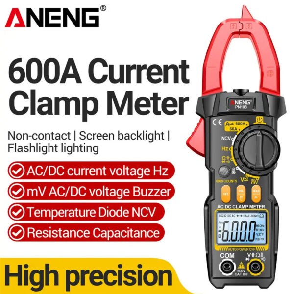 Digital Clamp Multimeter for Electricians