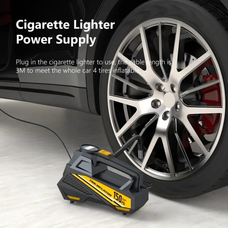 Digital Tire Inflator With LED