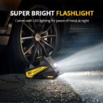 Digital Tire Inflator With LED