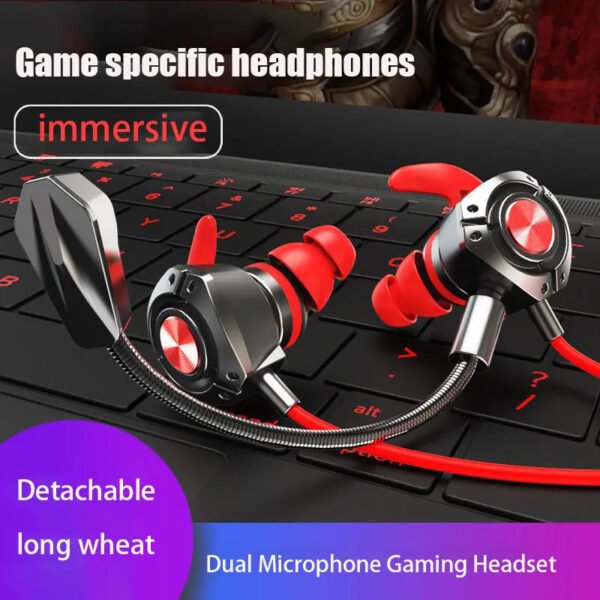 Dual Microphone Gaming Headset