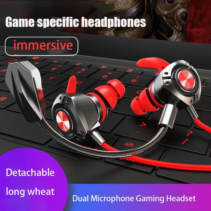 Dual Microphone Gaming Headset