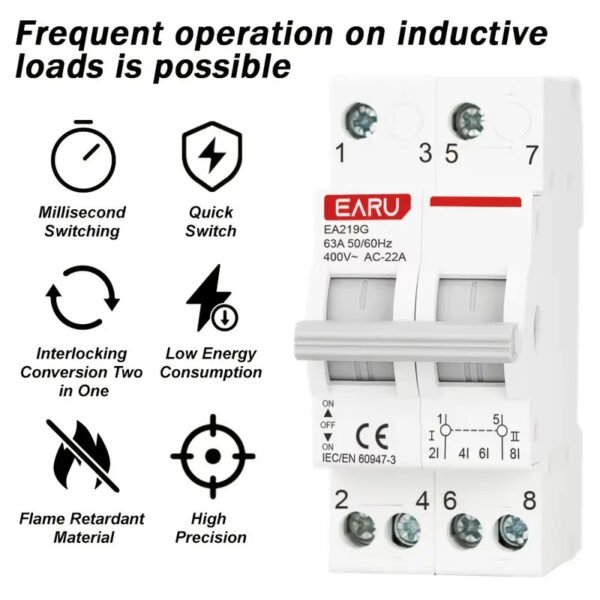 Dual Power Manual Transfer Switch