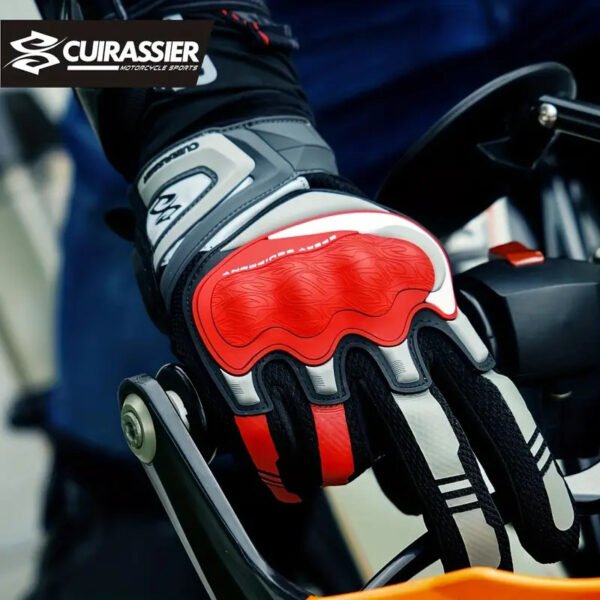 Durable Microfiber Motorcycle Gloves