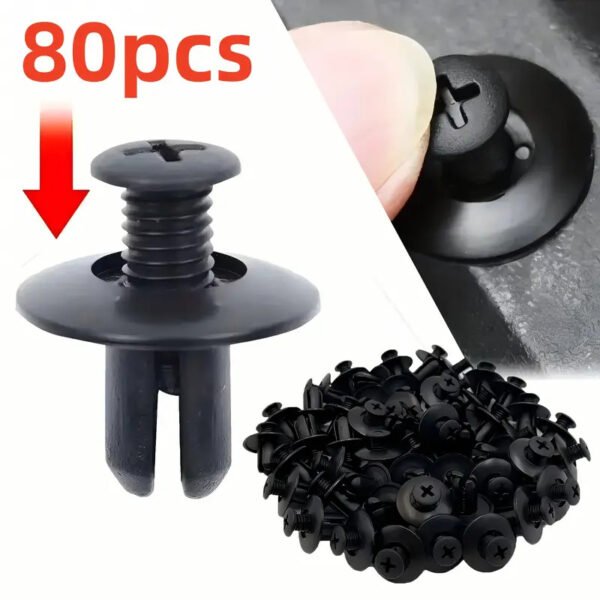 Durable Plastic Rivets Fasteners 8mm