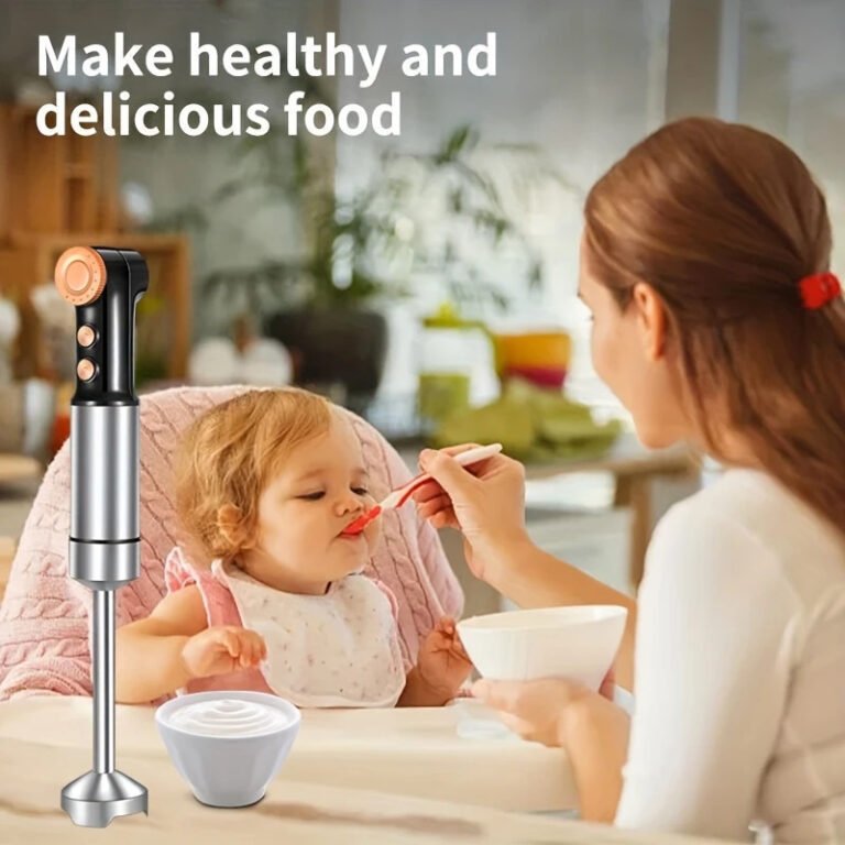Electric Hand Blender for Soups and Baby Food
