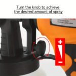 Electric Spray Gun with 3 Spray Patterns