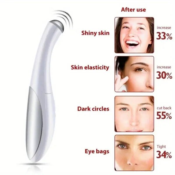 Electric Vibration Eye and Face Massager Pen