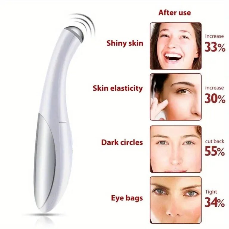 Electric Vibration Eye and Face Massager Pen