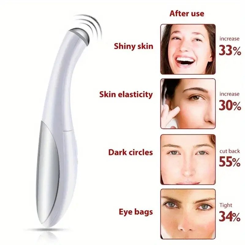 Electric Vibration Eye and Face Massager Pen 2