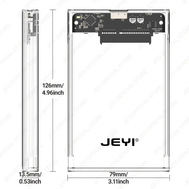 External Hard Drive Enclosure USB 3.0