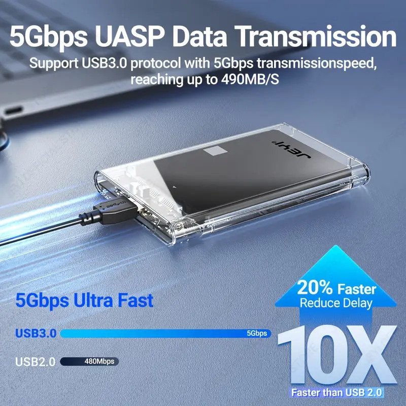 External Hard Drive Enclosure USB 3.0