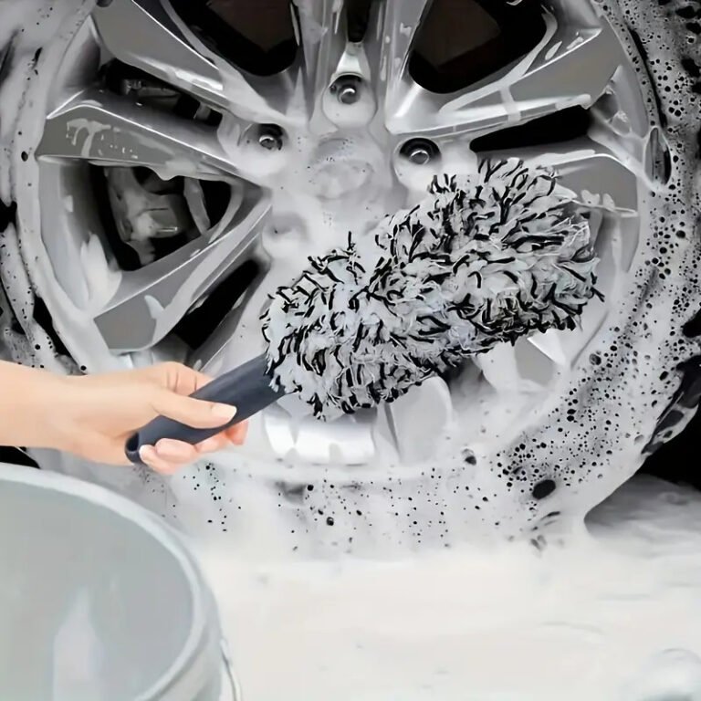 Fiber Tire Cleaning Brush