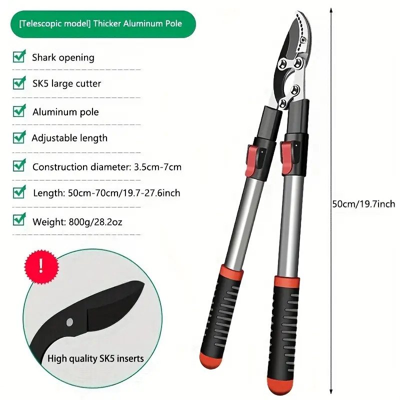 Garden Pruning Shears for Thick Branches
