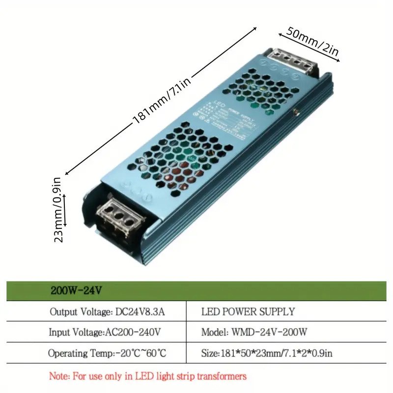 LED Strip Power Supply Converter 3