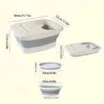 Large Foldable Foot Soak Tub