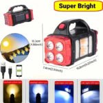 LiHangStar Portable Solar LED Work Light