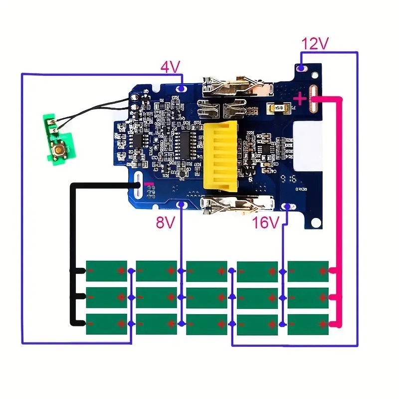 Makita Battery Protection Board