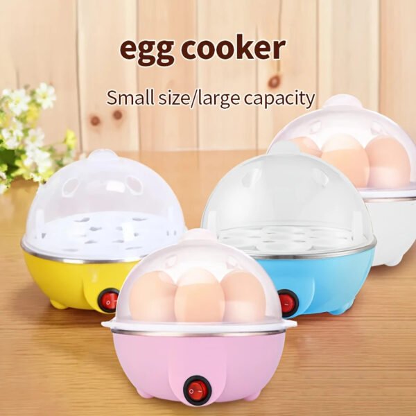 Mini Egg Steamer with Transparent Lid
